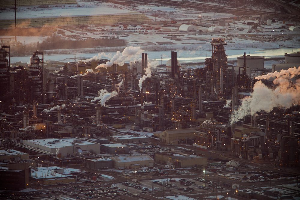 Large Tarsands Plant
